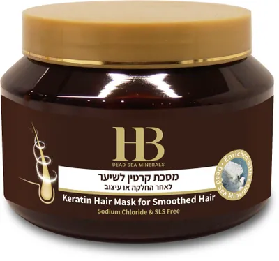 Produktbild von Health&Beauty Keratin Haarmaske für geglättetes Haar 500 ml