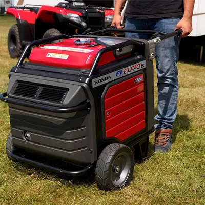 Image de Honda EU 70is groupe électrogène inverter - 1x CEE 32A + 2x CEE 16A