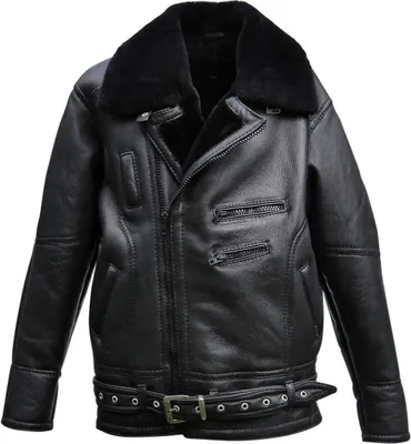 Produktbild von Lammfelljacke - VANDAMM SCHWARZ - Größe: M