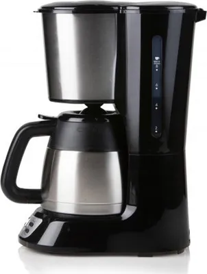 Produktbild von Edelstahl Filterkaffeemaschine mit Timer & 2x Isolierkanne, Kaffeefiltermaschine