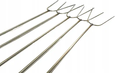 Produktbild von Mi-Met Rostfreie Grillspieße Feuerholzstöcke 120 cm 5er-Set