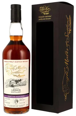 Produktbild von Ledaig 19 Jahre - 2006/2025 - Refill Butt #1 - Single Malts of Scotland - Single Malt Scotch Whisky