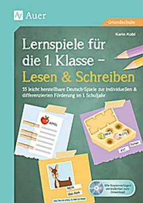 Obrázek produktu pro Lernspiele für die 1. Klasse - Lesen & Schreiben