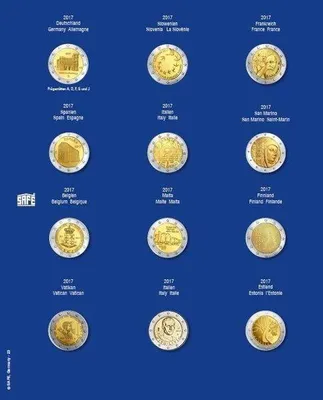 Produktbild von SAFE 7302-23 Ergänzungsblatt f. 2 Euro i. Ds 16/17