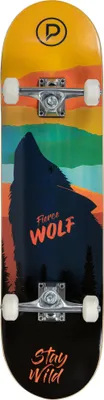 Produktbild von Playlife Skateboard Firce Wolf colored 31"x 8"