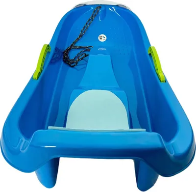 Produktbild von Aga Kinder Schlitten  DS497 Panda, Kinderschlitten aus Kunststoff, Stabiler Schneebob, Rodelschlitten für Kinder