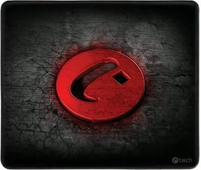 Produktbild von Gaming Mauspad C-TECH GMP-02M, Casual Gamming, 320x270x4mm, genähte Kanten