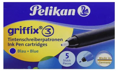 Produktbild von Pelikan griffix Tintenschreiber Patronen in Faltschachtel (5 Patronen)