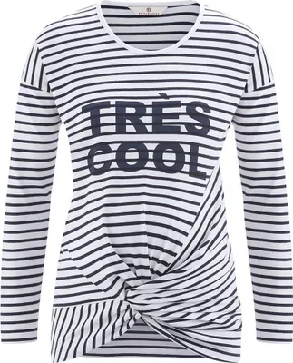 Produktbild von Gestreifte Umstandsbluse mit Knoten von Bellybutton