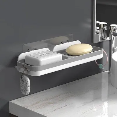 Produktbild von Seifenschale mit Abfluss für Dusche und Bad
