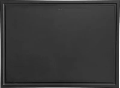 Schneidebrett 44x32,5 cm, schwarz, Cellulose-Laminat, mit Saftrille