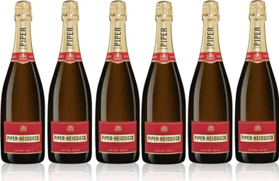 Produktbild von Piper Heidsieck 6er Set Cuvee Brut Champagner 6x 0,75l (12% Vol) Champagner- [Enthält Sulfite]