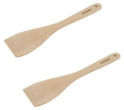 Image de Set de 2 ustensiles de cuisine spatule Fackelmann Nature