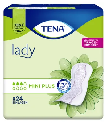 Produktbild von TENA Lady Mini Plus - Inkontinenzeinlage - 24 Stk.