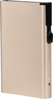 Zdjęcie produktu dla CLICKSAFE Etui Tresor 953000, 9,7 x 6,4 x 1,3 cm, Farbe: champagner