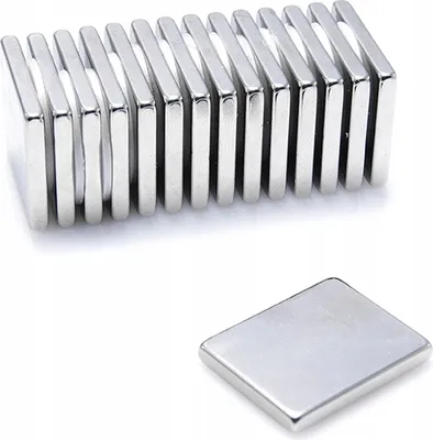 Produktbild von Top Magnesy - 25 Stück Neodym Magnete 25x20x3 mm N38 - extra starke Haftmagnete für Montage, Werkstatt & Industrie