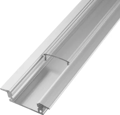 Produktbild von 1m LED Schiene Aluminium Alu-profil Deckenanbringung mit Durchsichtig Abdeckung Profil D