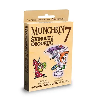 Zdjęcie produktu dla Munchkin CZ 7 - Oszukuj obiema rękami