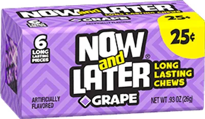 Produktbild von Now & Later Grape (24 x 26g)