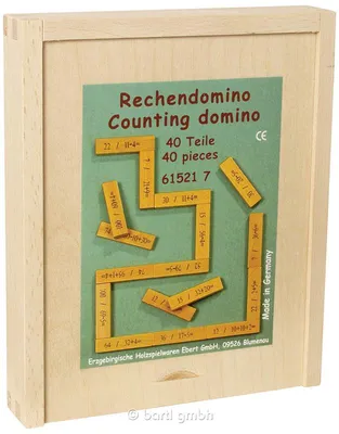 Produktbild von Lernspielzeug Rechendomino I BxHxT 20x16,5x3cm NEU