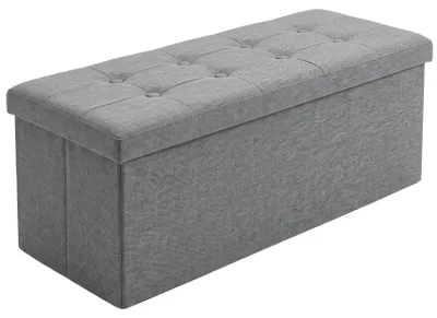 Produktbild von Rechteckiger Hocker mit Stauraum, faltbar, 110 × 38 × 38 cm