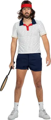 Produktbild von Retro Tennis Anzug - Sportoutfit Kostüm Karneval Größe: 50