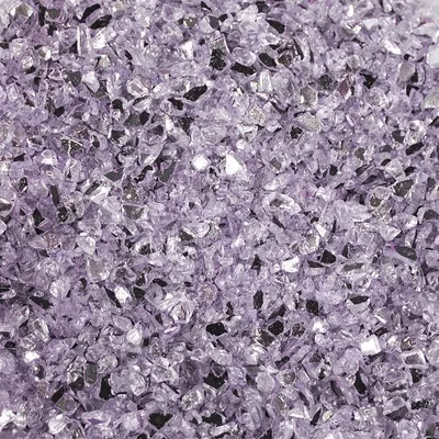 Produktbild von 1kg Spiegelgranulat Dekogranulat Streudeko 1-4mm, Farbe:flieder