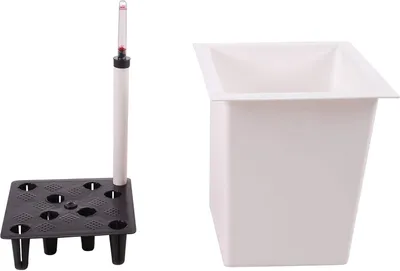 Immagine prodotto di Accessori per vasi da fiori - INSERTO per irrigazione in plastica, bianco, 34x34x32 cm