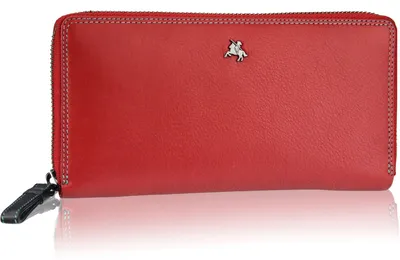 Obrázek produktu pro Visconti dámská kožená peněženka RFID červená 19x10 cm