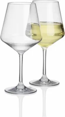 Produktbild von 2 Stück Savoy Polycarbonat 450ml Standart Weinglas in Echtglasoptik bruchfest