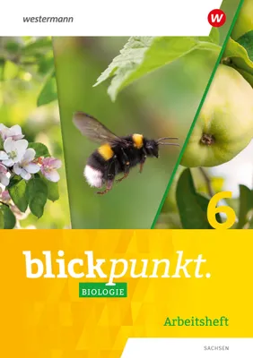 Produktbild von Blickpunkt Biologie 6. Arbeitsheft. Für Sachsen