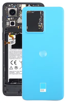 Obrázek produktu pro Pro Motorola Edge 40 Neo Zadní kryt baterie Náhradní díl Repair Blue