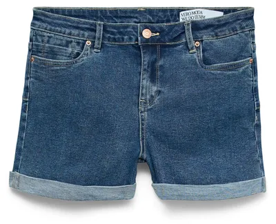 Produktbild von Vero Moda 10279489-Blue / Medium Blue Denim-XL, Weiblich, Erwachsener, Blau, Medium Blue Denim, Baumwolle, Polyester, Elasthan, 52% Baumwolle, 26% Polyester, 20% Recycled Baumwolle, 2% Elasthane