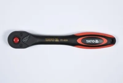 Produktbild von Yato YT-0291, Chrom-Vanadium-Stahl, 1 Stück(e), Schwarz, Rot, Schwarz, Rot, 3/8"