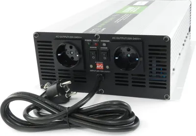 Produktbild von Spannungswandler mit DIP-Schalter 1500 Watt 12V USV NPS reiner SINUS UPS Inverter