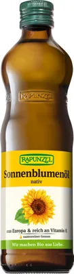 Produktbild von Rapunzel  Sonnenblumenöl nativ, 0,5 l