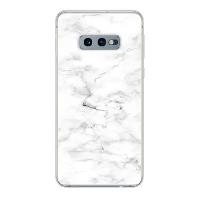 Produktbild von MuchoWow® Handyhülle Schutzhülle Hülle für Samsung Galaxy S10e Marmor - Weiß - Grau Silikon Softcase Handy Hülle - Handy