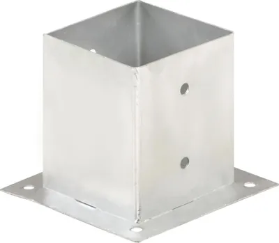 Produktbild von vidaXL Pfostenanker 4 Stk. Verzinktes Metall 121 mm