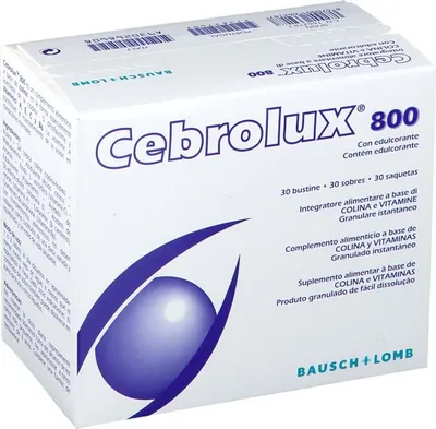 Immagine prodotto di Cebrolux 800 preparato per gli occhi 30 bustine di benessere