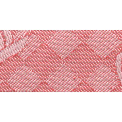 Productafbeelding van Keukenhanddoek 757130 "Kanne", jacquarddessin met geborduurde rand, geschikt voor kruissteek, 50x70 cm, rood