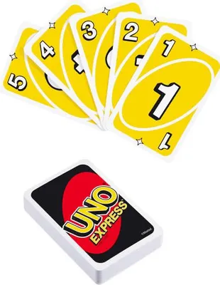 Obrázok produktu pre Games UNO Express, Kartová hra, Zbavovacia, 7 rok / roky, Rodinná hra