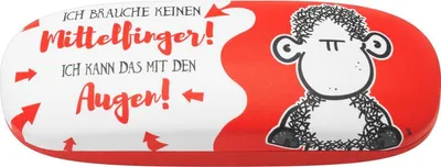 Produktbild von Sheepworld 47964 Brillenetui Motiv Augen, Hartschale
