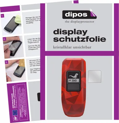 Produktbild von 6x Schutzfolie für Garmin Vivofit Junior 2 klar Displayschutzfolie Folie Display Schutz dipos