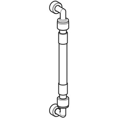 Produktbild von Geberit 244116001 Spülschlauch für Urinal