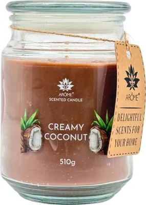 Produktbild von ARÔME Duftkerze Creamy coconut, 510 g, ca. 70 Std.