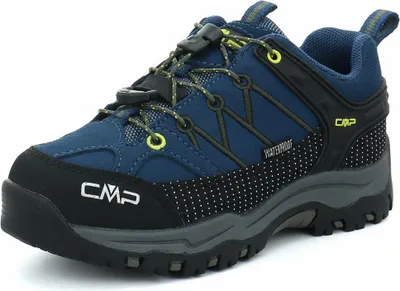 Produktbild von Kids Rigel Low Trekking Shoes WP blue ink-yellow (10MF) 29