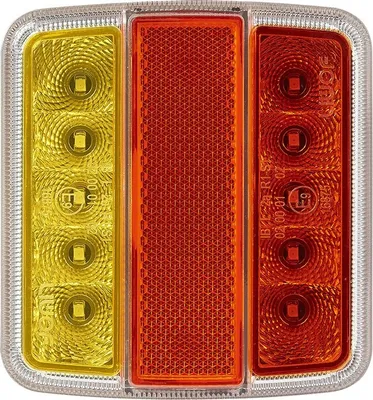 Obrázek produktu pro Zadní světlo 4 funkce 98x105mm 14LED PM