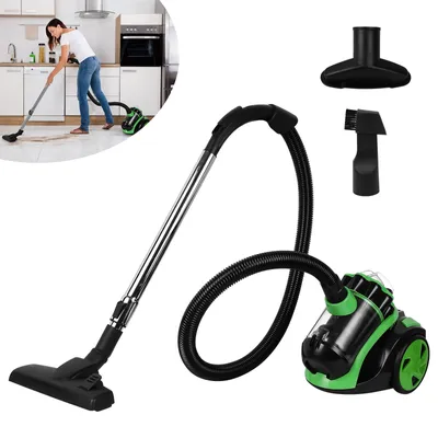 Produktbild von VINGO Staubsauger Beutellos 900 Watt Bodenstaubsauger Leise fuer Hart- und Teppichboeden aeusserst effizienter HEPA-Filter, Niedriger Stromverbrauch 3.0L