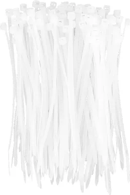 Produktbild von TOPEX kabelbündel 2,5 x 100 mm weiss 100 stück, uv-beständig, - / - 35 ° bis + 85 °, polyamid 6.6