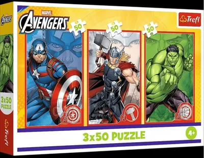Immagine prodotto di PUZZLE CUBI 3x50 Il tuo dio./Marvel TheAven. 34891